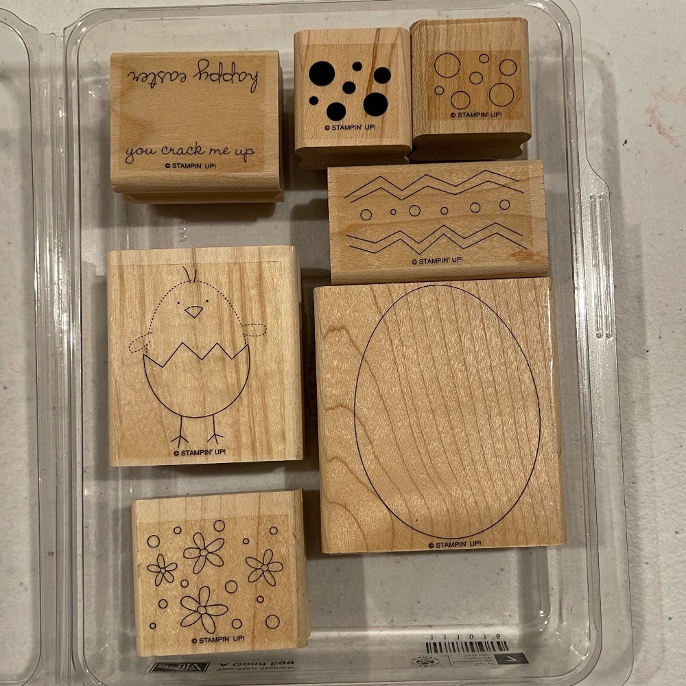 Stampin Up! "A Good Egg" set of 7